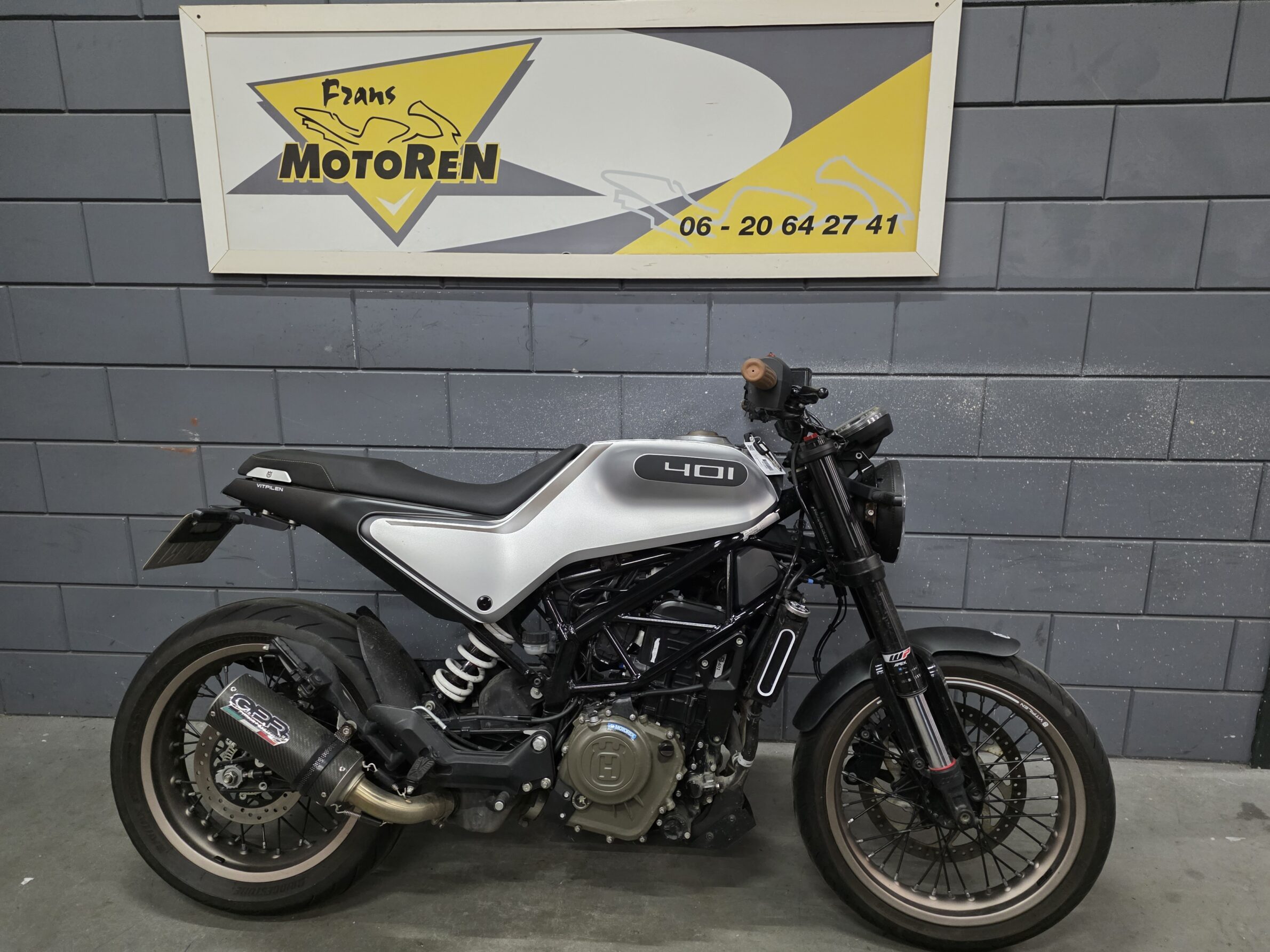 Husqvarna vitpillen 401 bj 2022