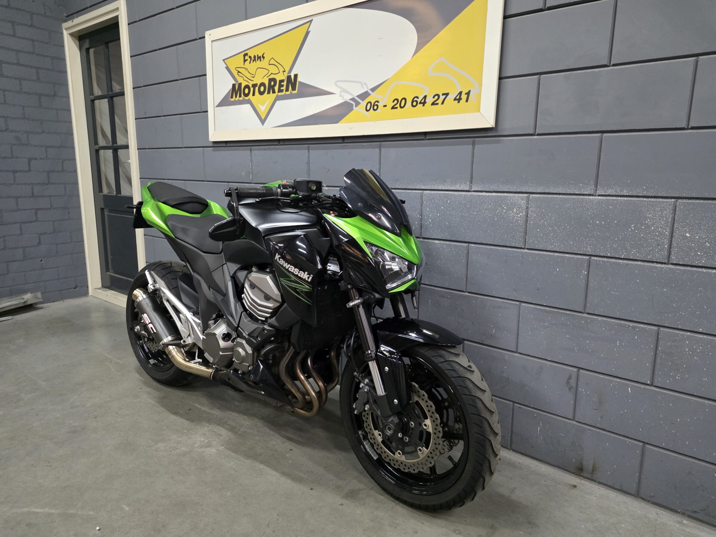 Kawasaki z800 abs 35kw a2 code80 bj 2013 - Afbeelding 2