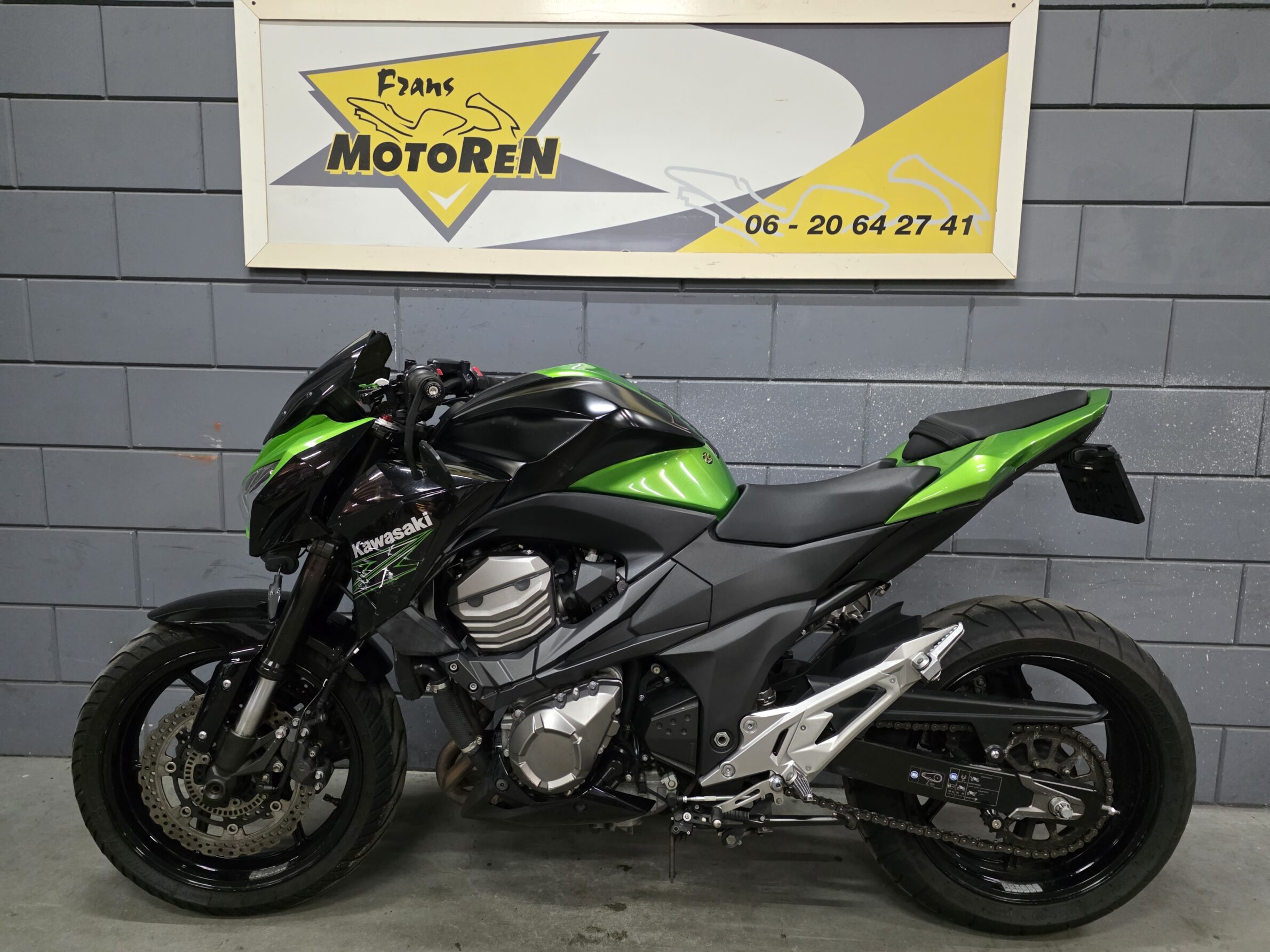 Kawasaki z800 abs 35kw a2 code80 bj 2013 - Afbeelding 3